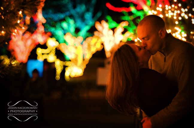 Lincoln Park Zoo | Zoo Lights | Engagement Session