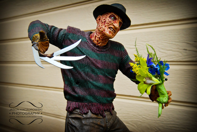 Nightmare on Elm Street meets wedding photography