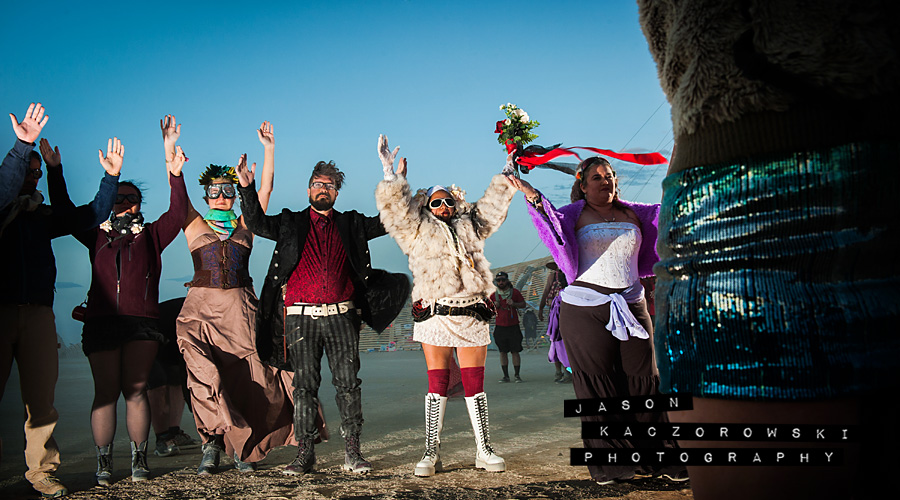 2015 Burning Man Wedding Photography