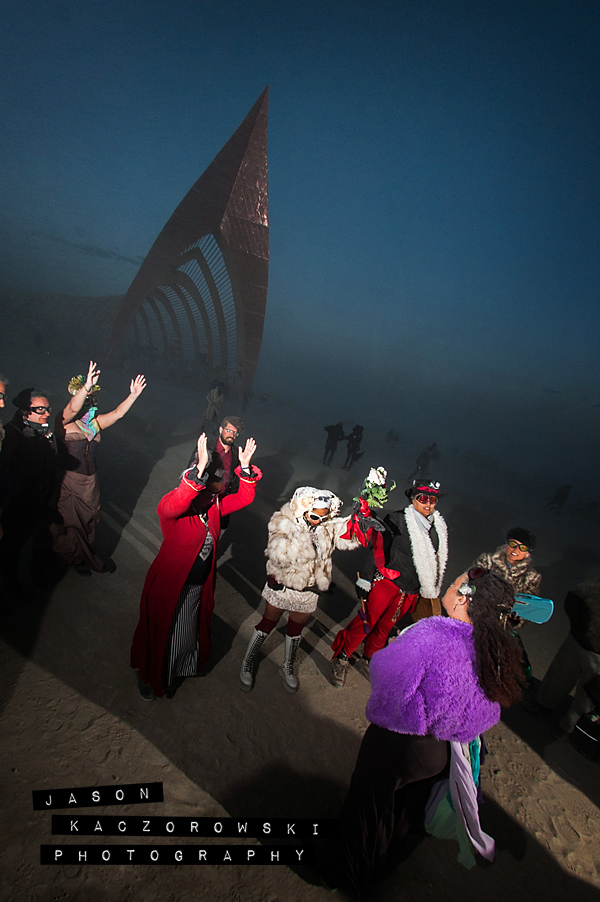 Temple of Promise Pagan Wedding BurningMan 2015 