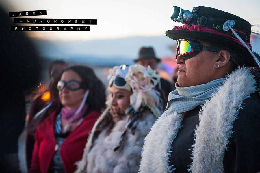 Wedding Party Burning Man 2015