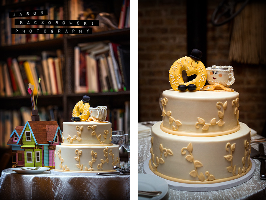 Coffee Meets Bagel Wedding Cake