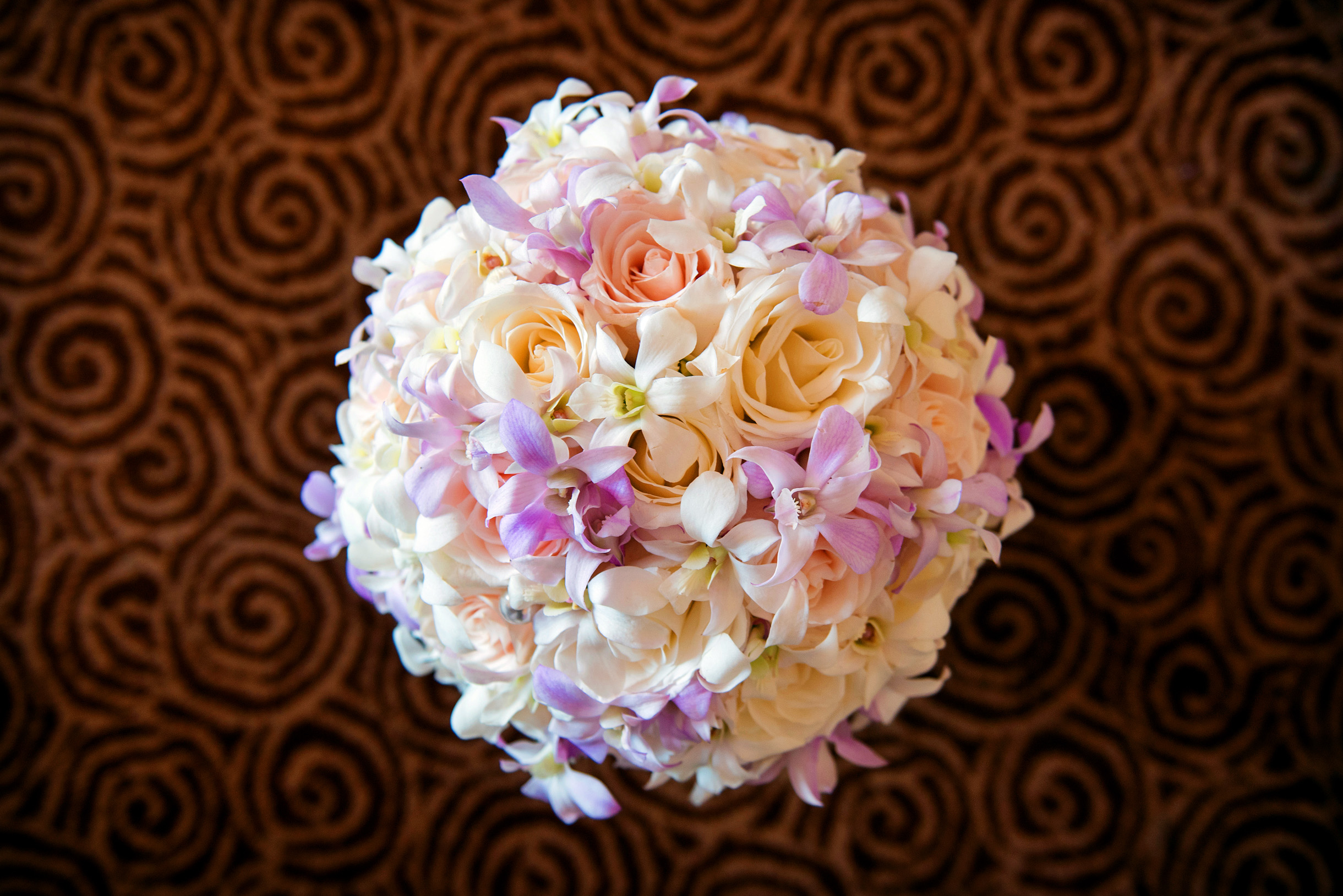 colorful bride flower inspiration