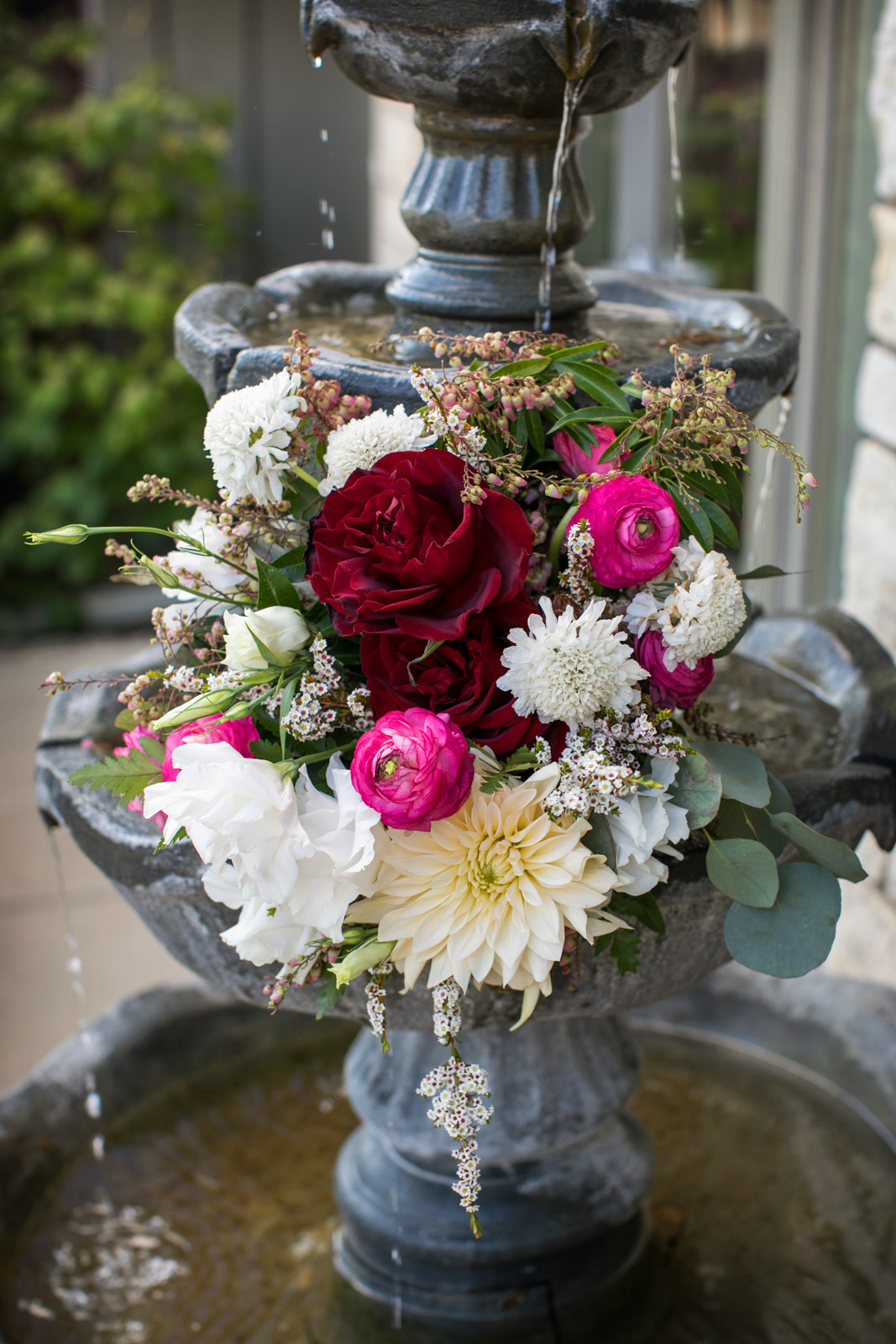 Wedding Floral Bouquet in Fountain