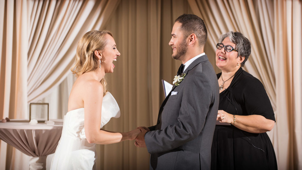 Anita Vaughan wedding ceremony rookery