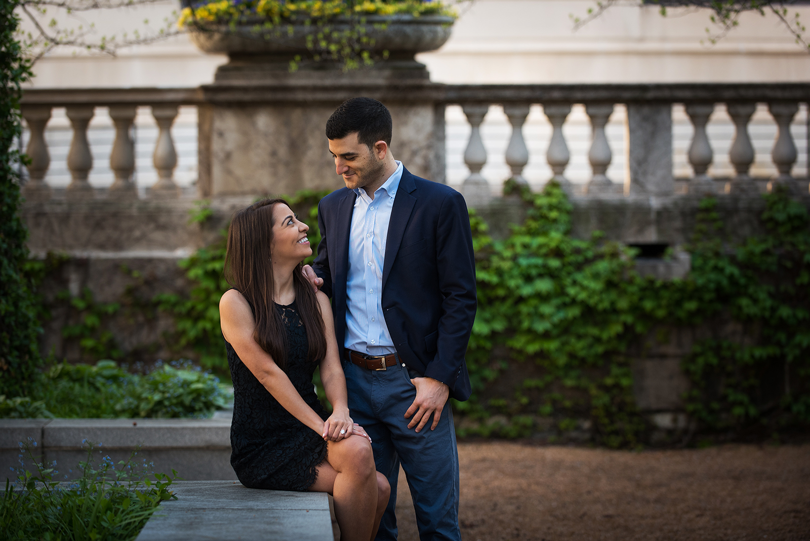Art Institute Engagement Photography