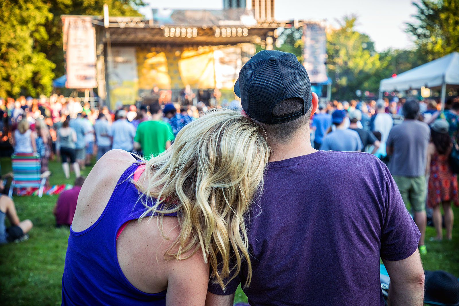 Music Festival Engagement Picture 