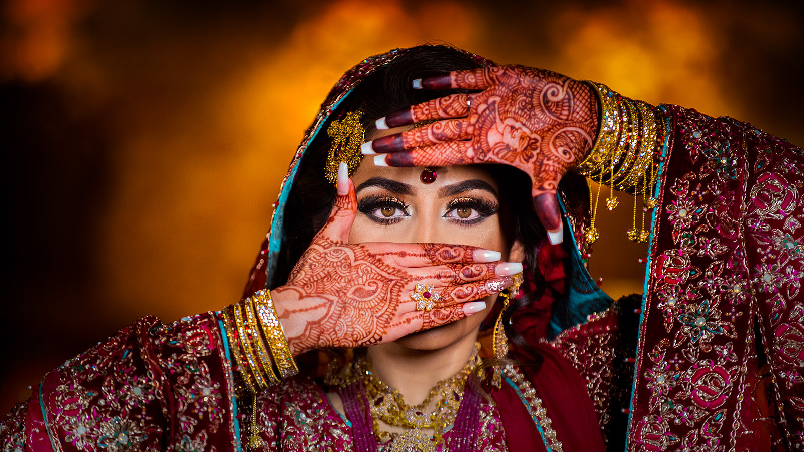 Pakastani Indian Bride Henna