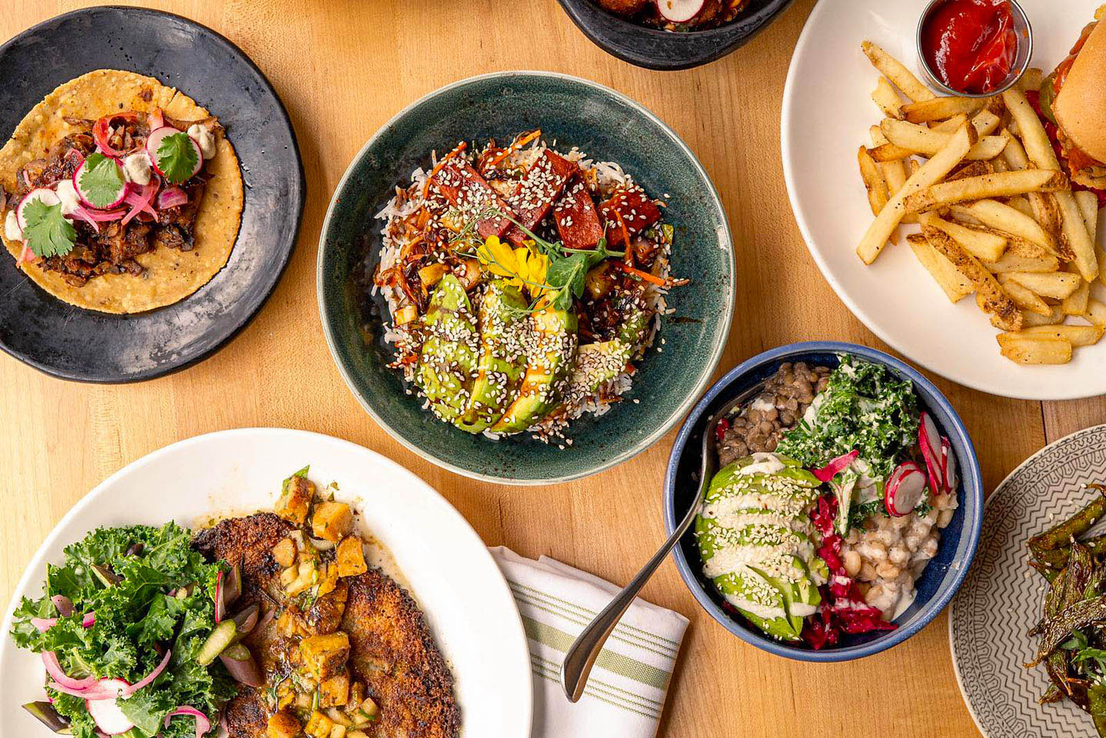 Bloom Plant Based Kitchen Vegan Vegetarian Chicago Menu
